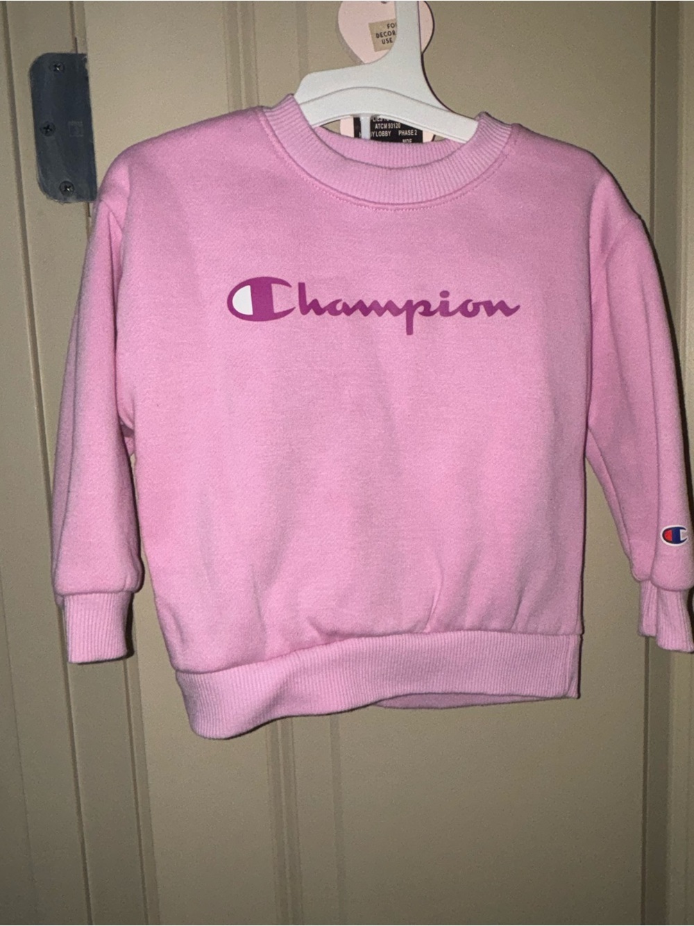 Champion baby/toddler crewneck sweatshirt 18M